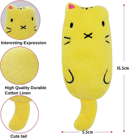 Catnip Mice Toys for Cats 5 Pack Chew Teething Toys