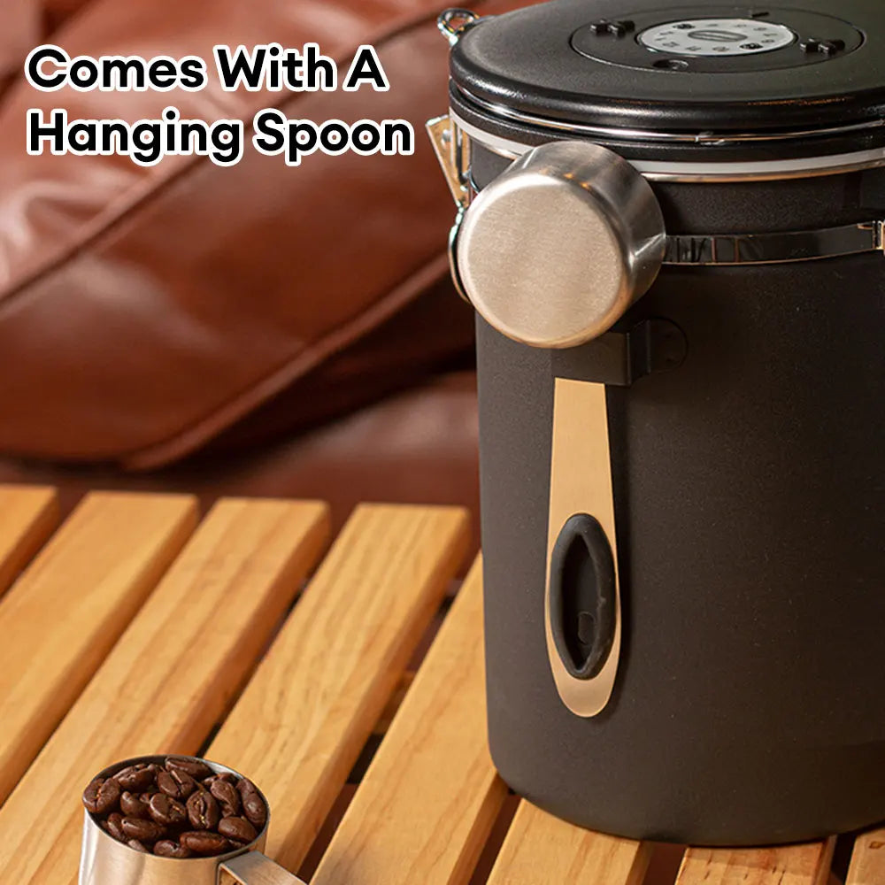 Coffee Storage Container Stainless Steel Canister Food Storage
