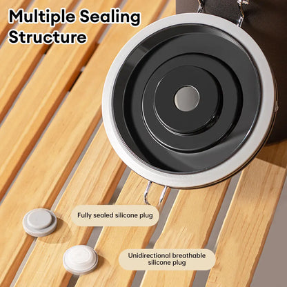 Coffee Storage Container Stainless Steel Canister Food Storage