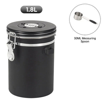 Coffee Storage Container Stainless Steel Canister Food Storage