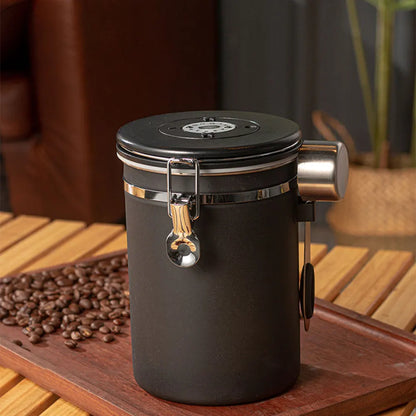 Coffee Storage Container Stainless Steel Canister Food Storage