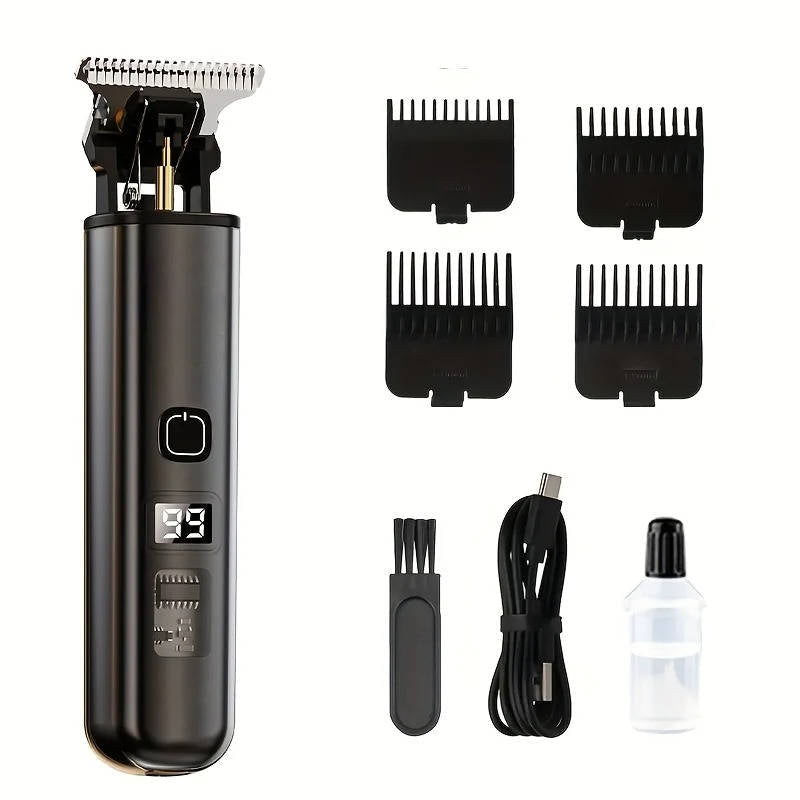 Cordless Hair Clippers Professional Grooming Tools