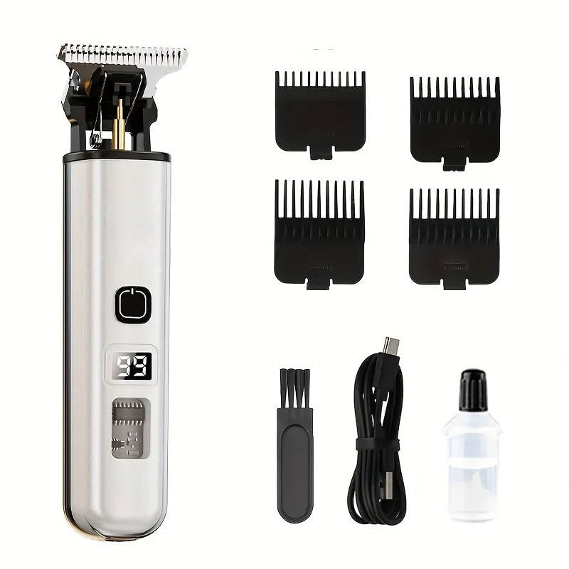 Cordless Hair Clippers Professional Grooming Tools