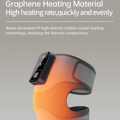 Cordless Knee Massager Heat Vibration