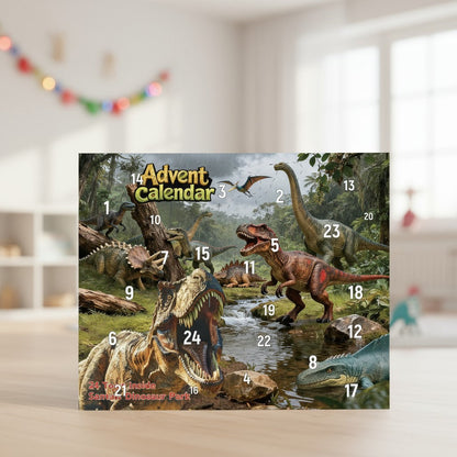 Dinosaur Advent Calendar Gift Figures 24 Days