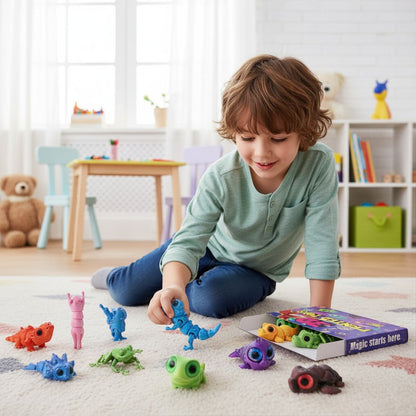 Animals Advent Calendar for Kids 24 Days Christmas Gift