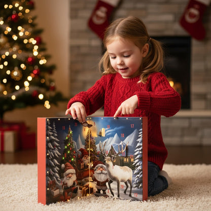 Gnome Countdown Calendar Christmas Decor 2025