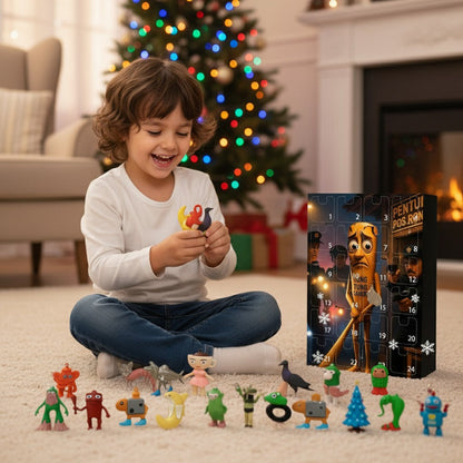 Kids Christmas Advent Calendar 24 Days Holiday Gift