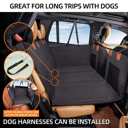 Dog Car Seat Extender Hard Bottom