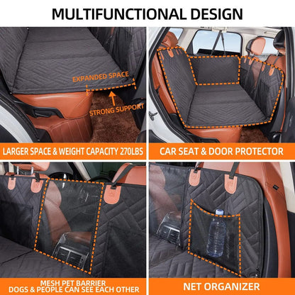 Dog Car Seat Extender Hard Bottom