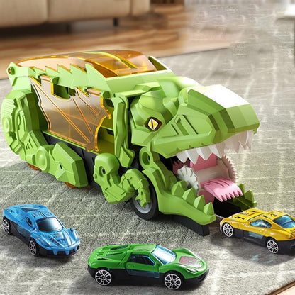 Dinosaur Car Play Truck Toy Set