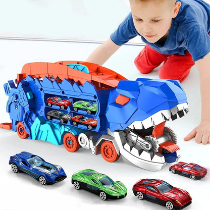 Dinosaur Car Play Truck Toy Set