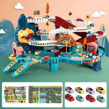 Dinosaur Race Track Set Toy