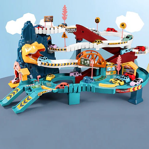 Dinosaur Race Track Set Toy