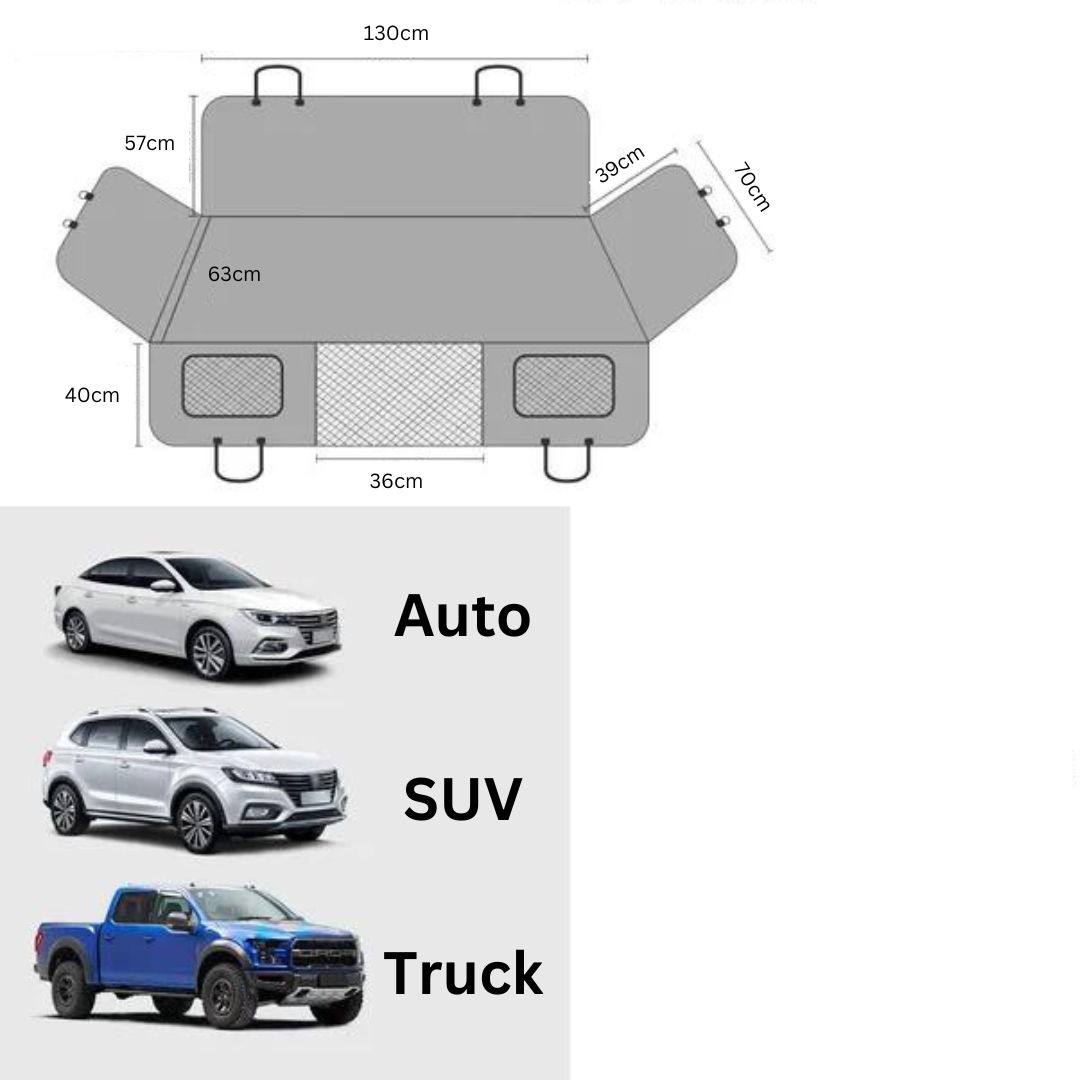 Dog Car Seat Extension for Hard Floors