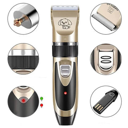 Dog Grooming Clippers Electric Trimmer Set Silent