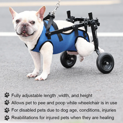Dog Wheelchair Hind Leg Support Adjustable Pet Booster