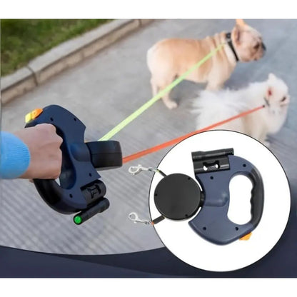 Double Dog Leash Anti-Tangle Connector