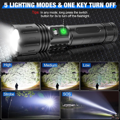 LED Flashlight Portable Handheld Light