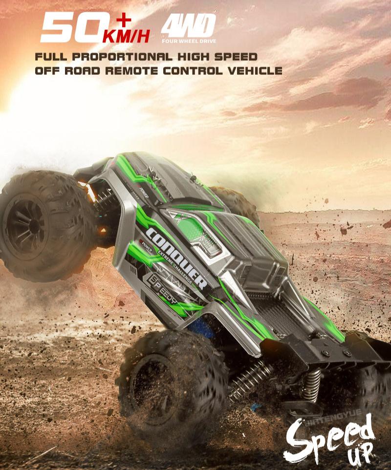Remote Control Racing Buggy Monster Truck Dual Battery 31 MPH
