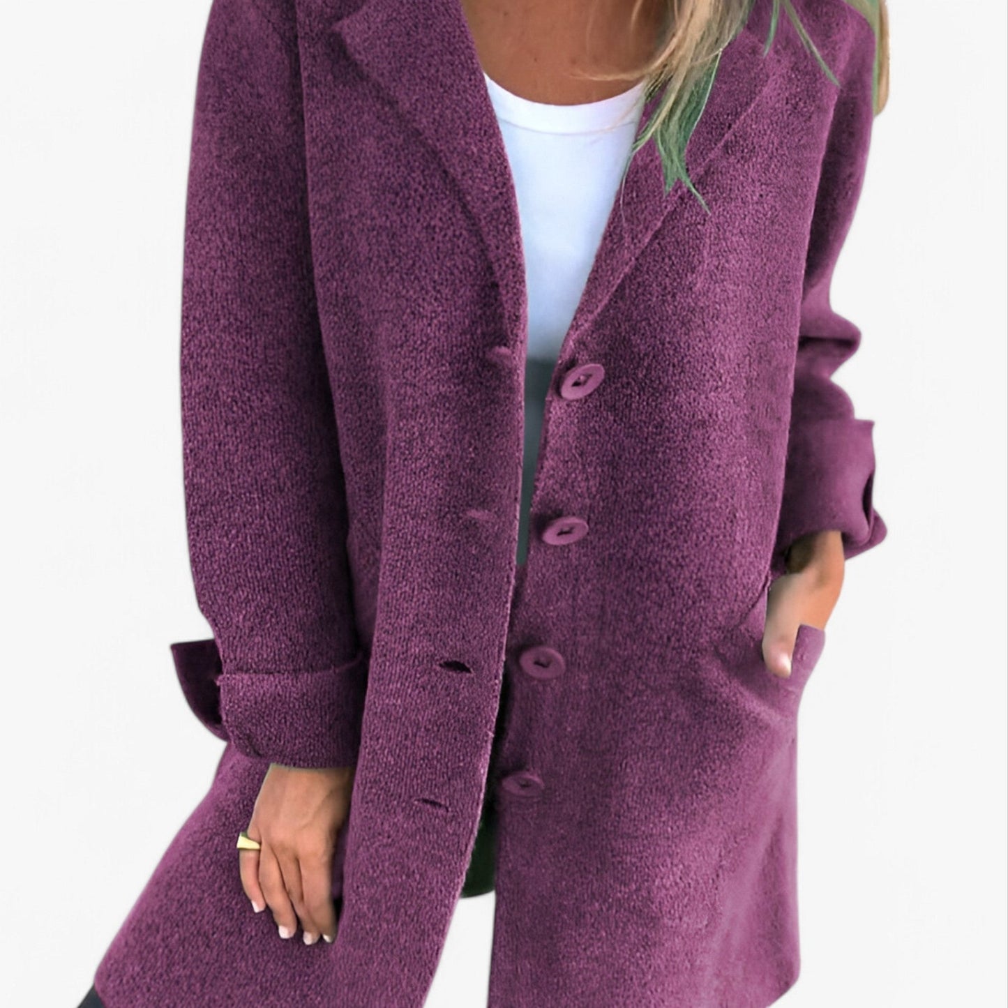 Wool Jacket Fashionable Warm