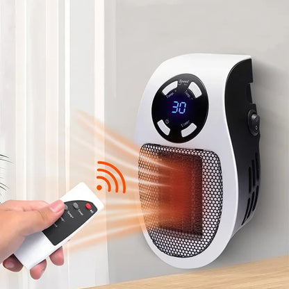 Electric Fan Heater with Remote Control
