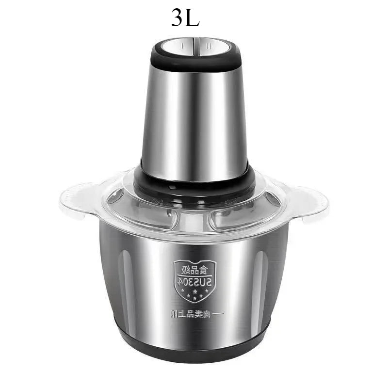 Electric Meat Vegetable Grinder Chopper 2L Capacity