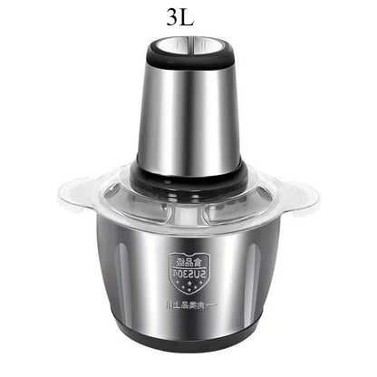 Electric Meat Vegetable Grinder Chopper 2L Capacity