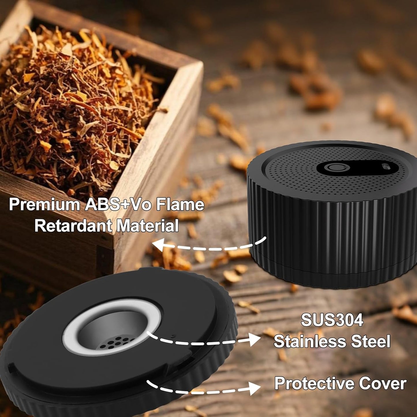 Electric Whiskey Smoker Kit with Lighter and Wood Chips