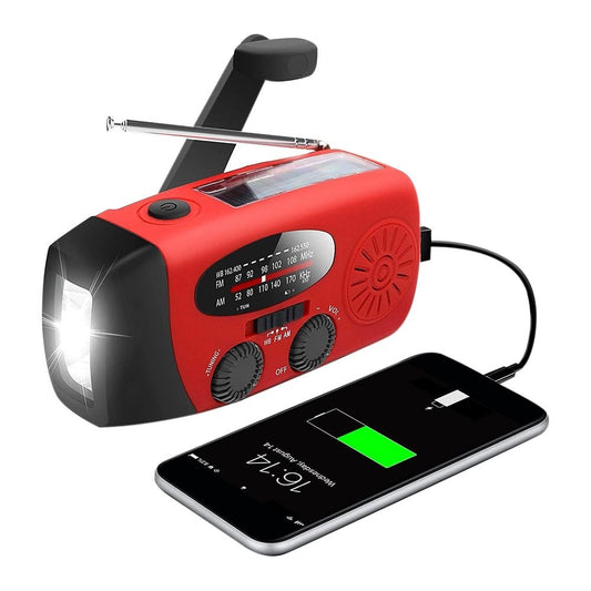 Emergency Solar Power Radio Power Bank