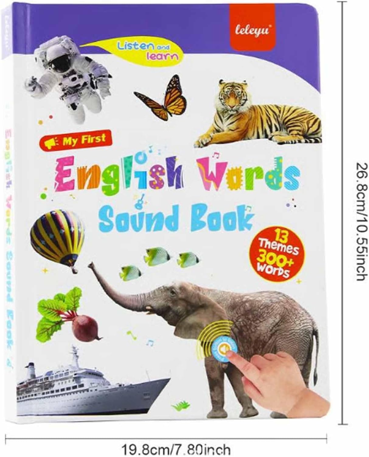 Interactive Alphabet Book Phonics Learning Toy