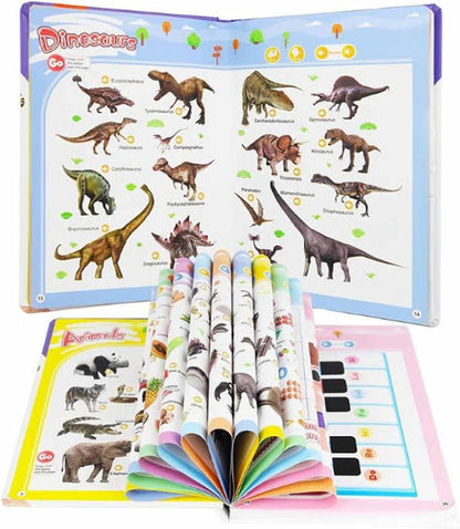 Interactive Alphabet Book Phonics Learning Toy