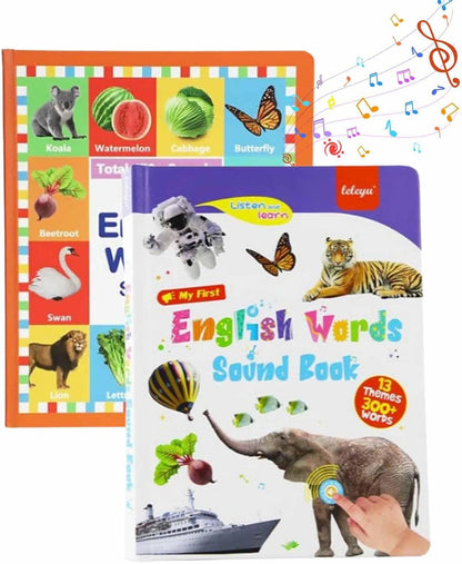 Interactive Alphabet Book Phonics Learning Toy