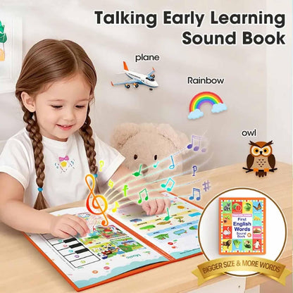 Interactive Alphabet Book Phonics Learning Toy