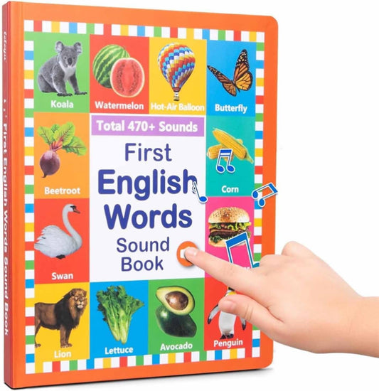 Interactive Alphabet Book Phonics Learning Toy