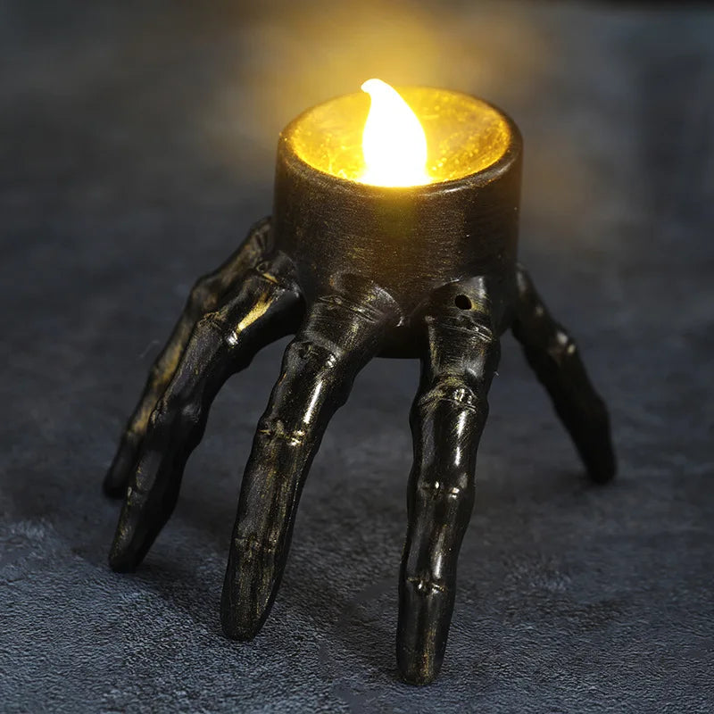 Flameless Tea Light Candles LED Halloween Decor