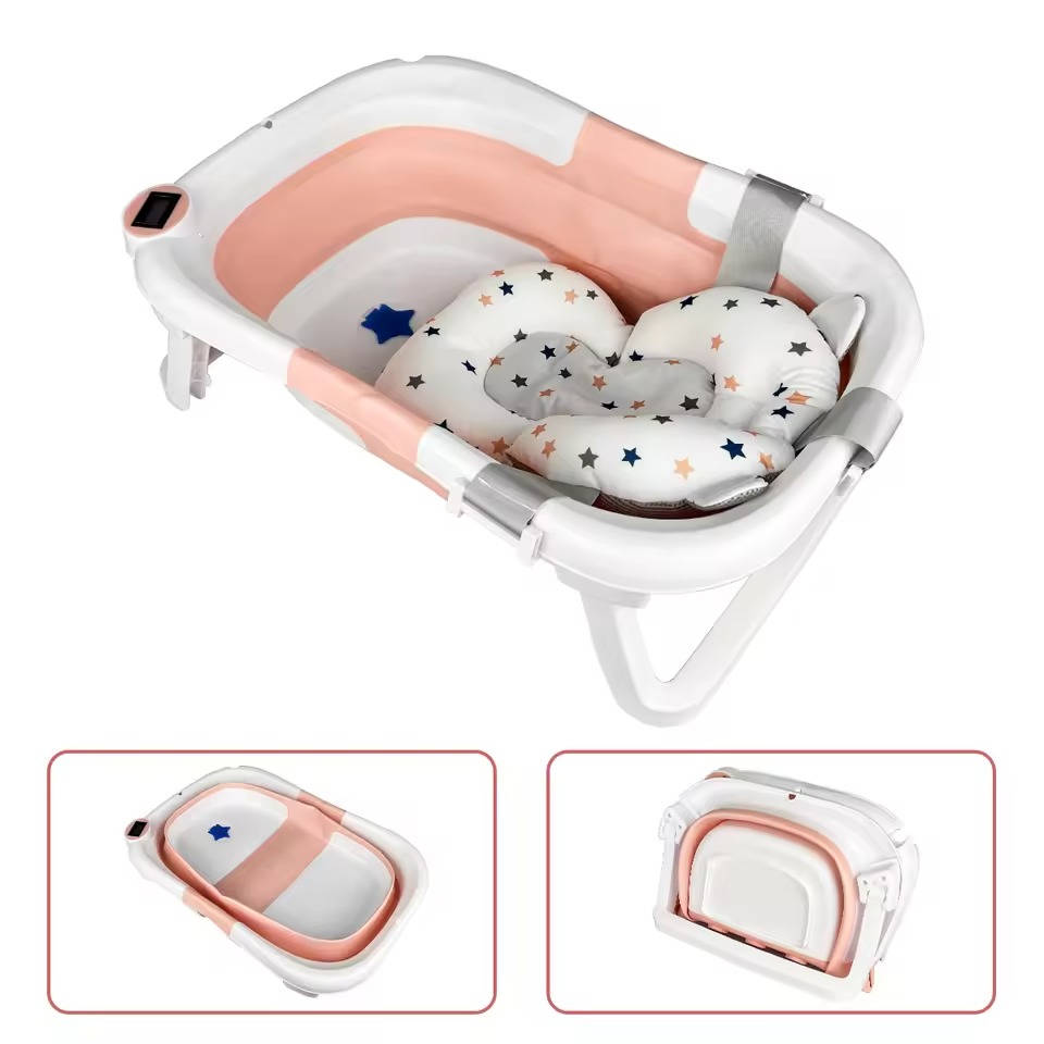 Foldable Newborn Bath Tub Portable Baby Bathing Tub