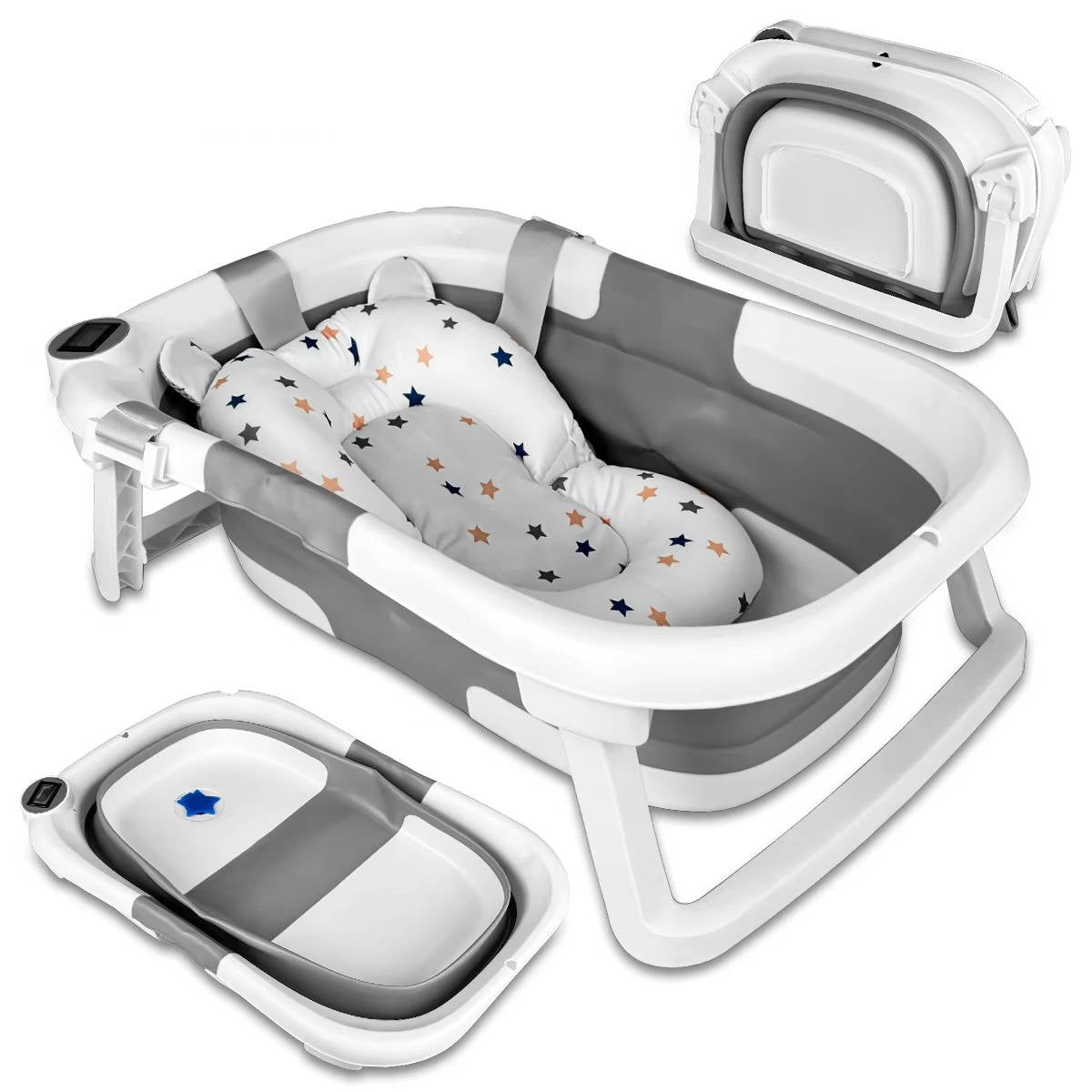Foldable Newborn Bath Tub Portable Baby Bathing Tub