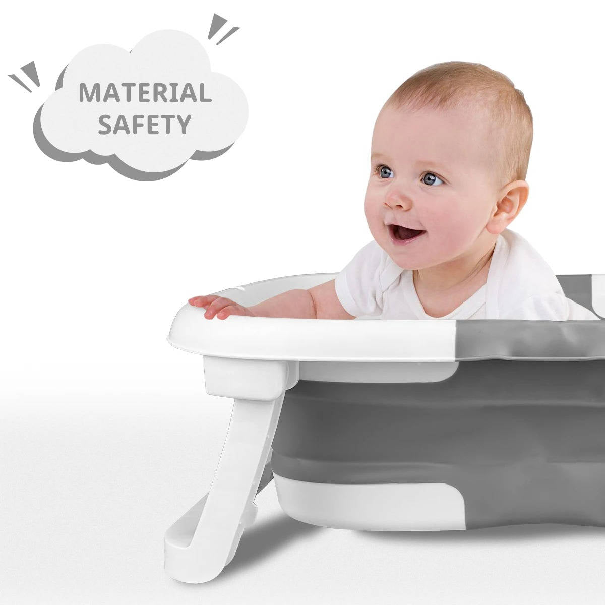 Foldable Newborn Bath Tub Portable Baby Bathing Tub