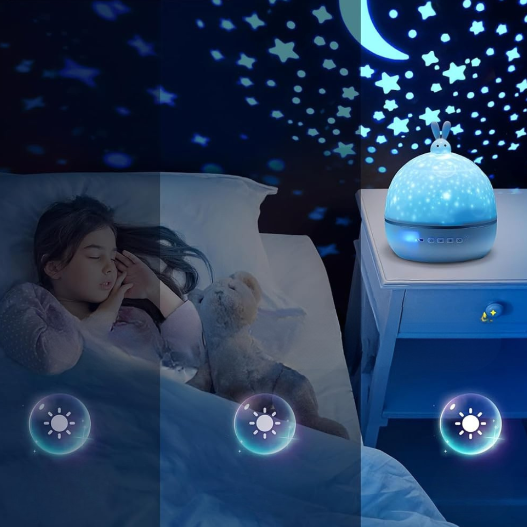 Galaxy Star Projector LED Night Light for Bedroom