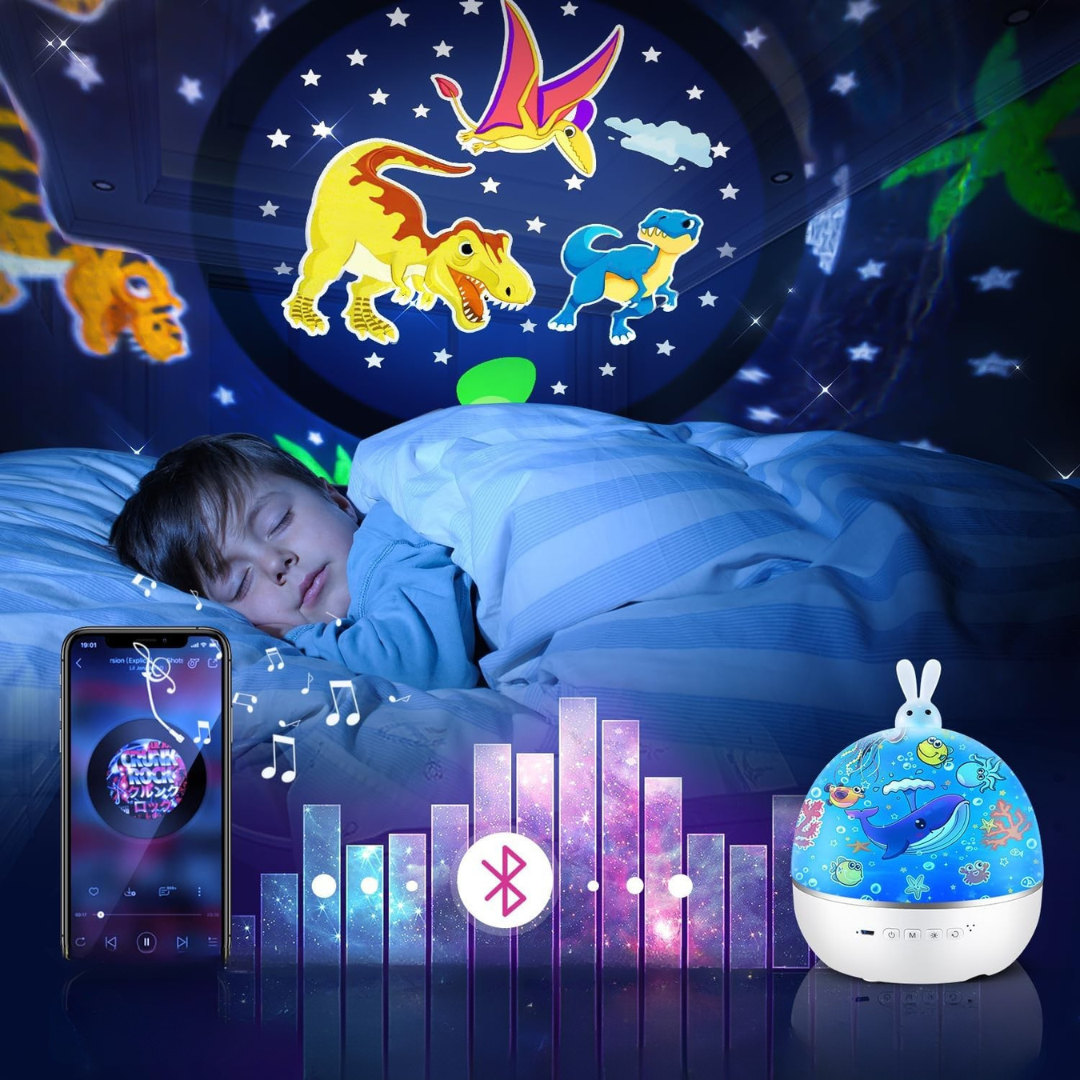 Galaxy Star Projector LED Night Light for Bedroom