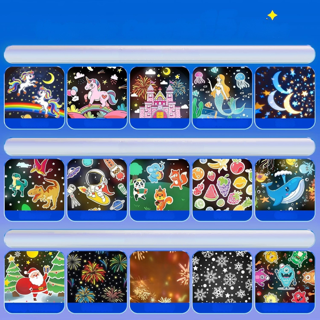 Galaxy Star Projector LED Night Light for Bedroom