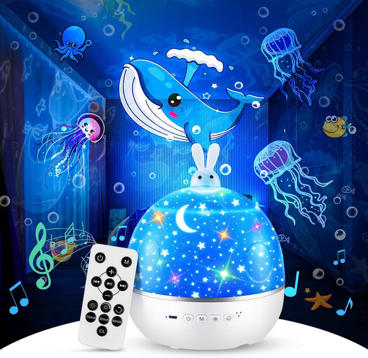 Galaxy Star Projector LED Night Light for Bedroom