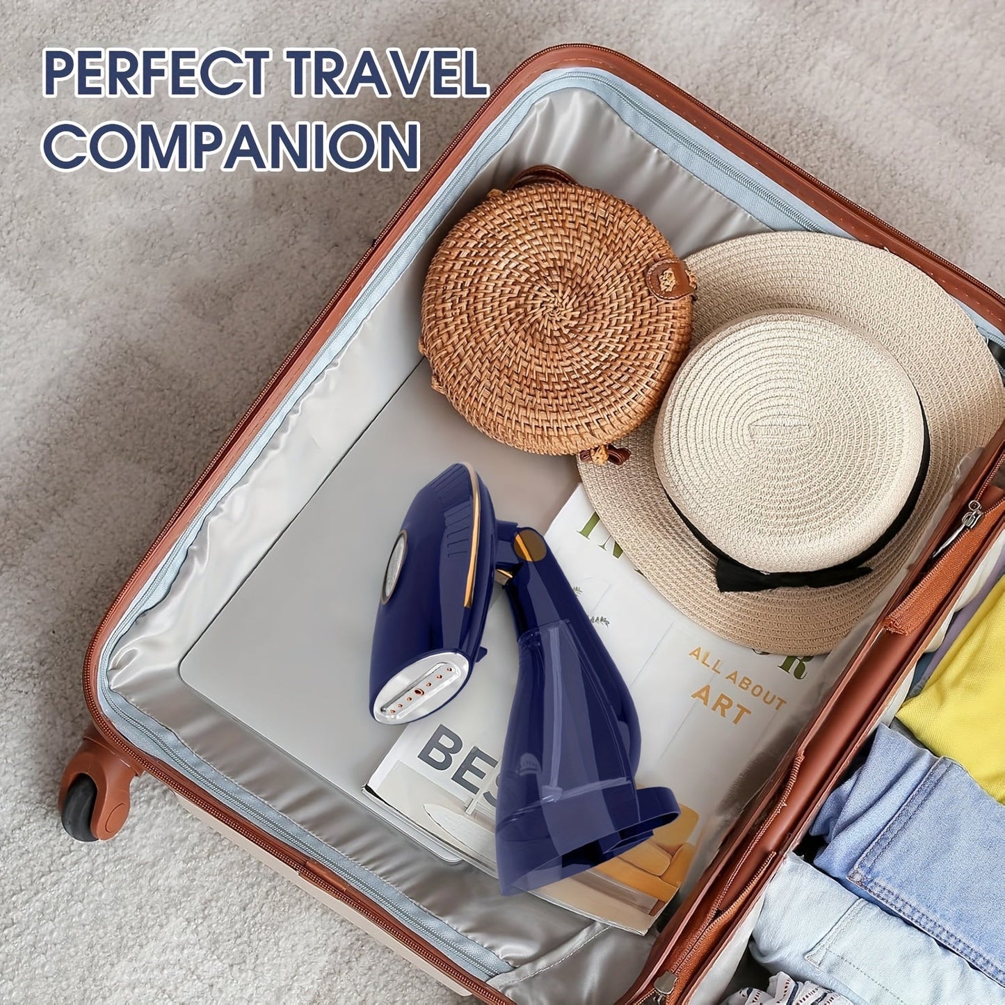 Portable Garment Steamer Handheld Clothes Steamer 1500W Wrinkle Remover