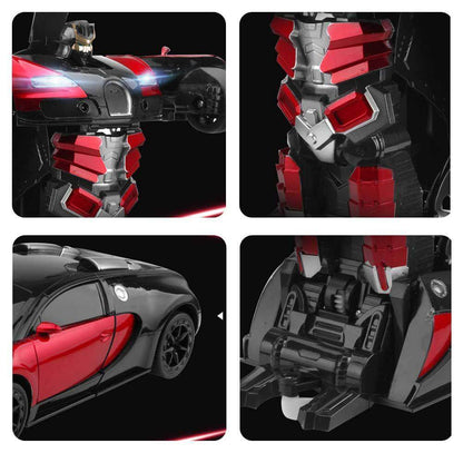 Remote Control Transforming Robot Car Toy Vehicle