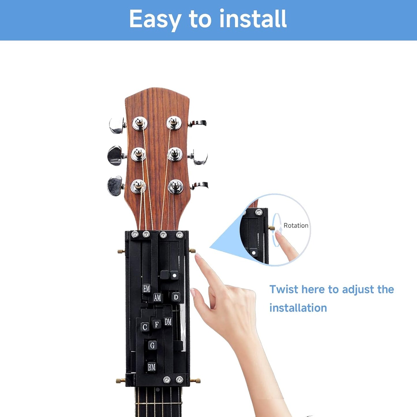 Guitar Chord Trainer Acoustic Guitar Learning Tool
