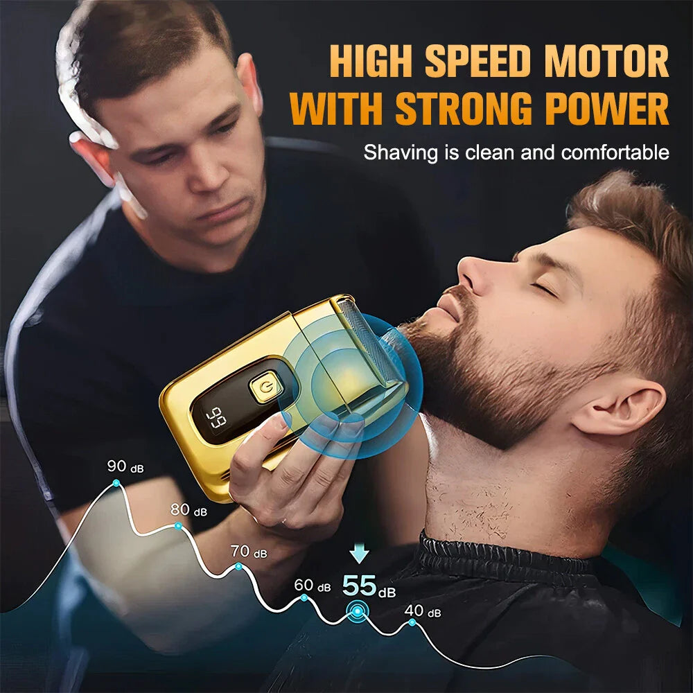 Cordless Hair Clipper Beard Trimmer Grooming Kit for Men