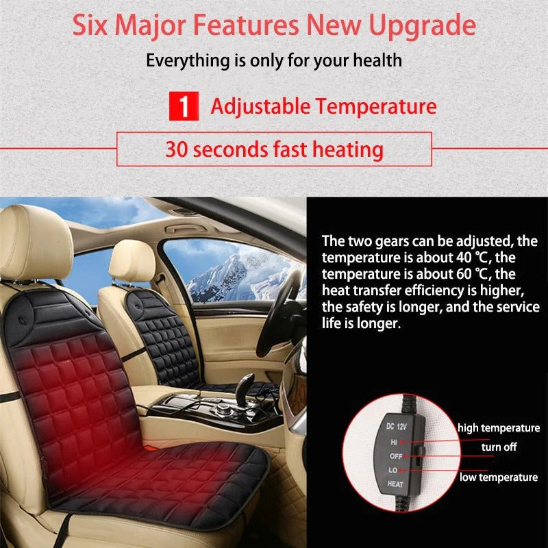 Heated Car Seat Cushion Pad