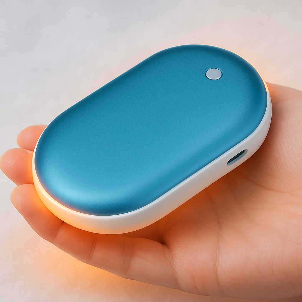 Rechargeable Hand Warmer Power Bank Portable Charger Device