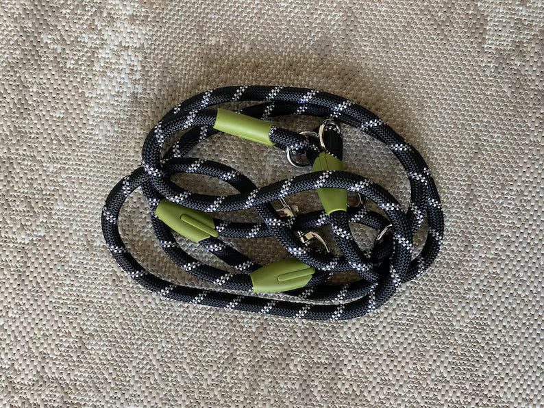 Hands-Free Dog Leash Adjustable Belt Attachment